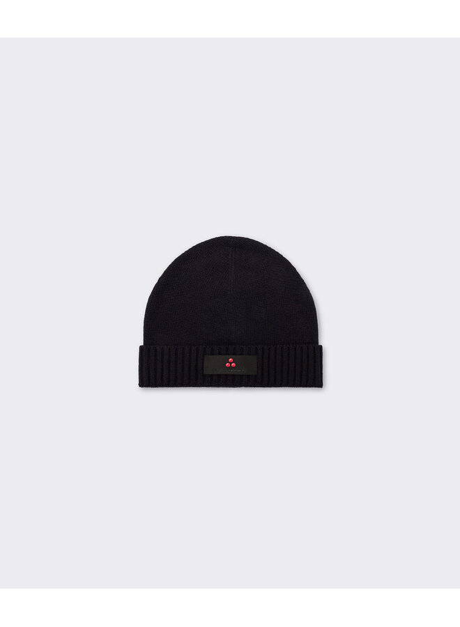 Silly cashmere blend muts navy
