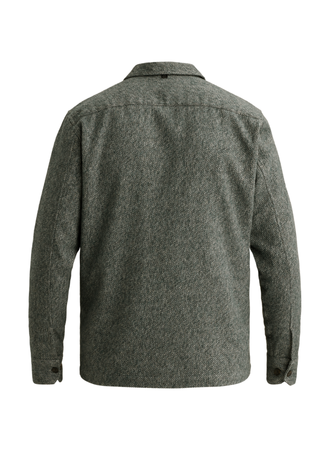 Vanguard overshirt brushed mouline groen