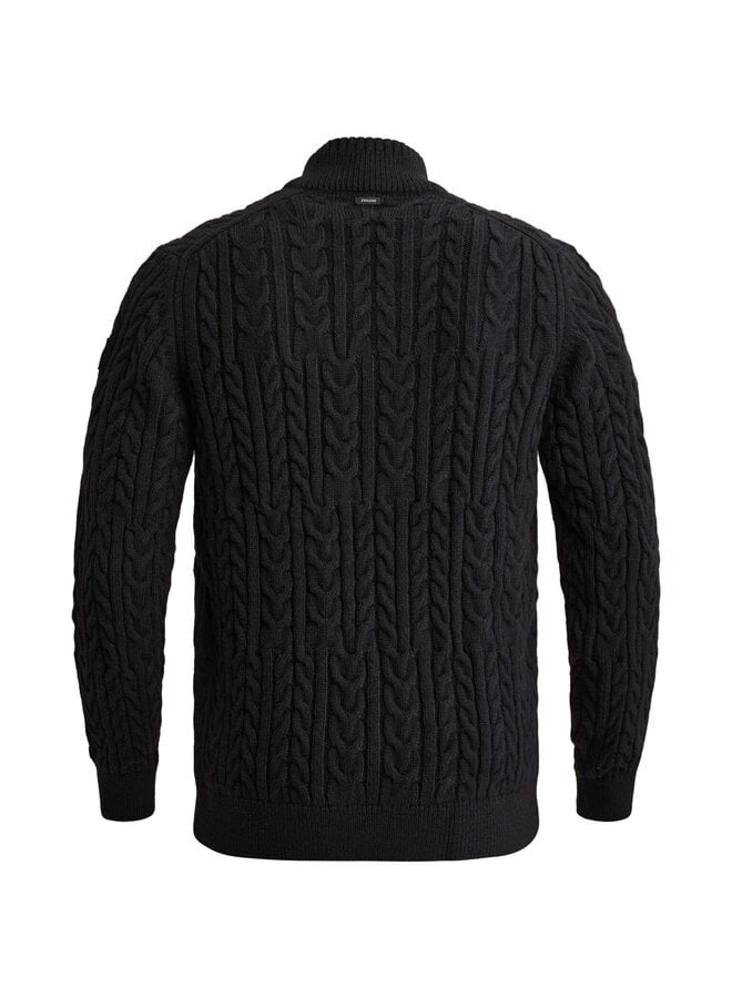 Vanguard pullover half zip kabel navy
