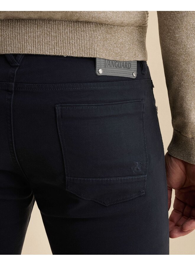 Vanguard V7 regular fit katoenen broek navy L32