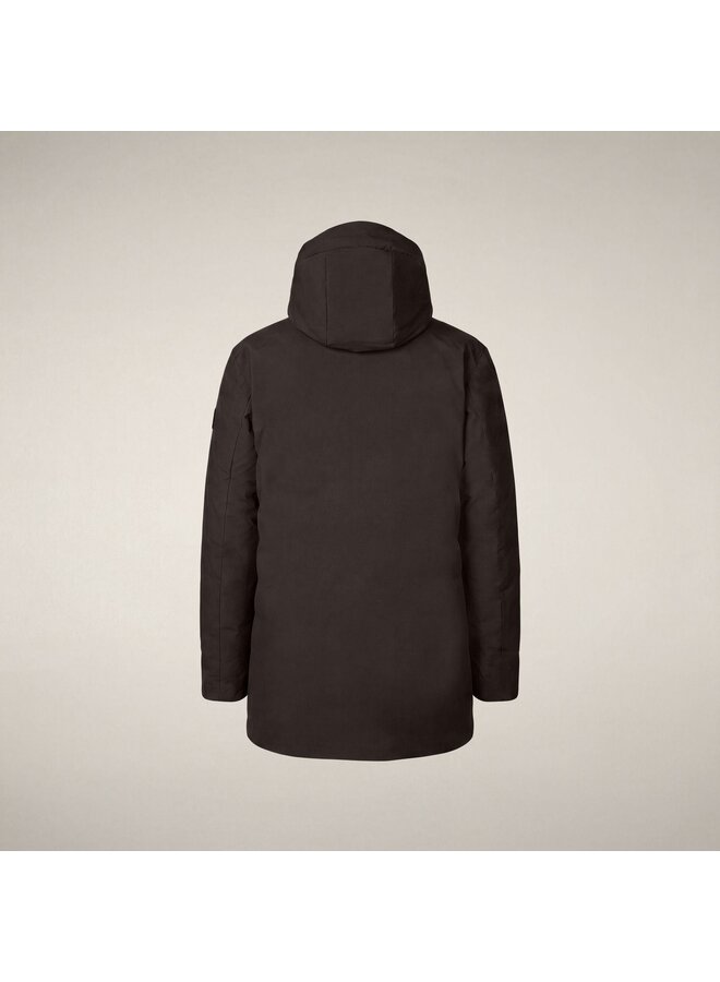 Save the Duck winterjas Sesle Matt Brown Black