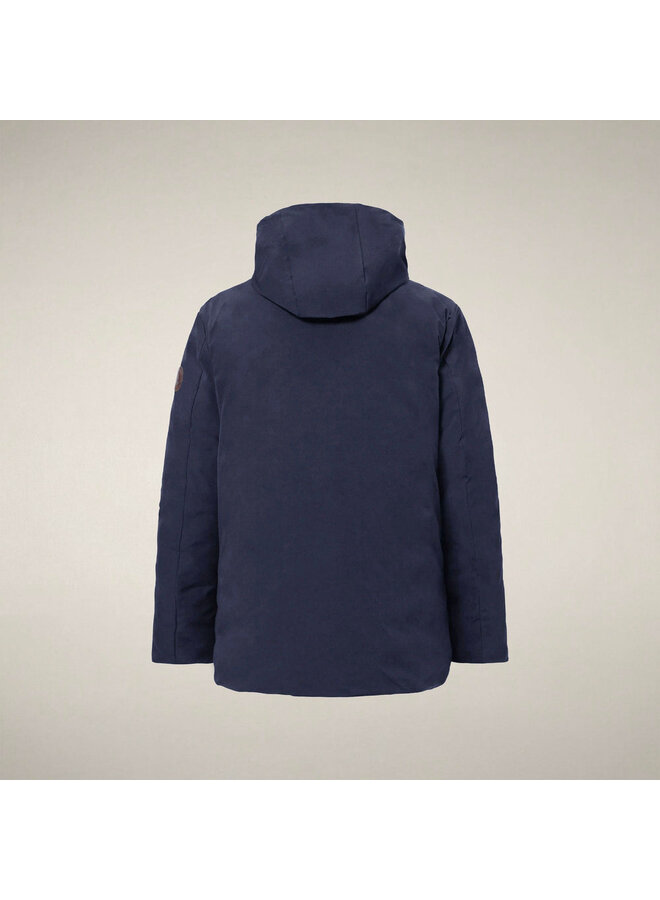 Save the Duck winterjas Rolf Blue Black