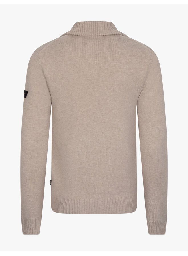 Cavallaro Sanmori half zip pullover dark kit