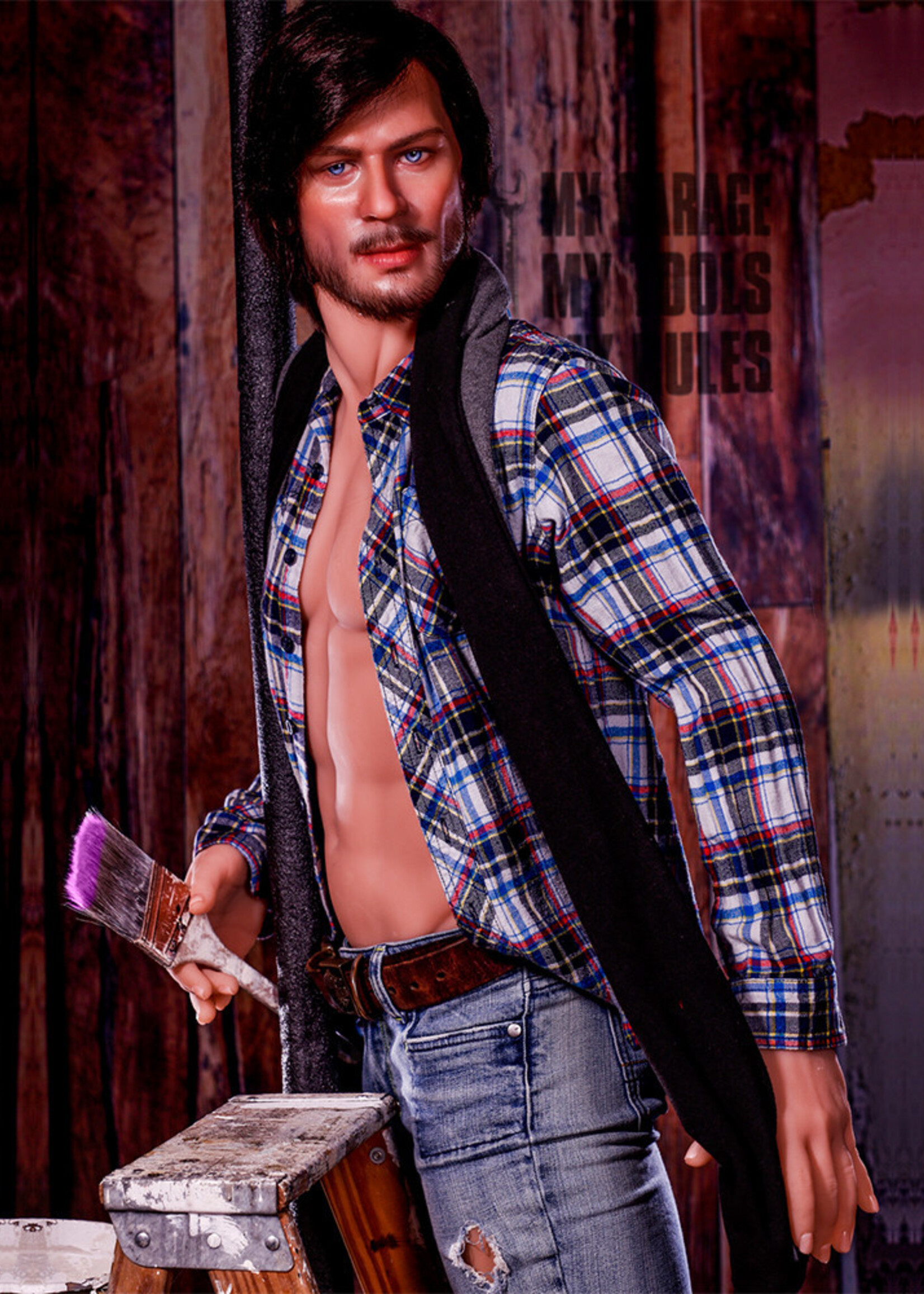 Dolls - Exclusive - Line Direct Leverbaar Dolls - Exclusive  Design Doll  Marco 167 Cm Silicone Hoofd