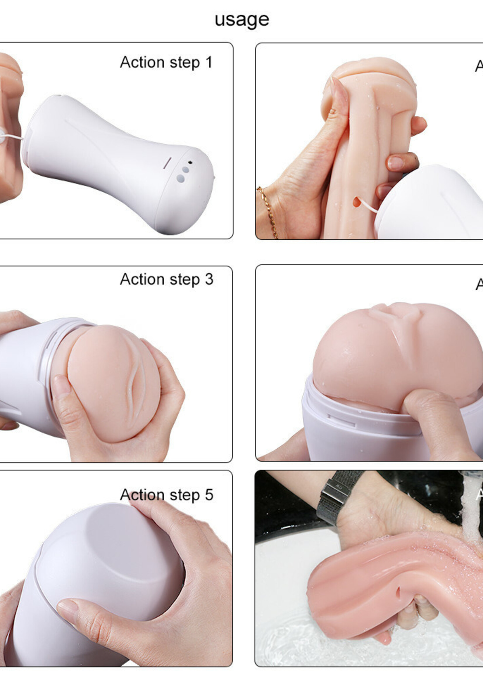 Dolls - Exclusive - Line Dolls Exclusive Line Toy - Horny Sport Cup Masturbator