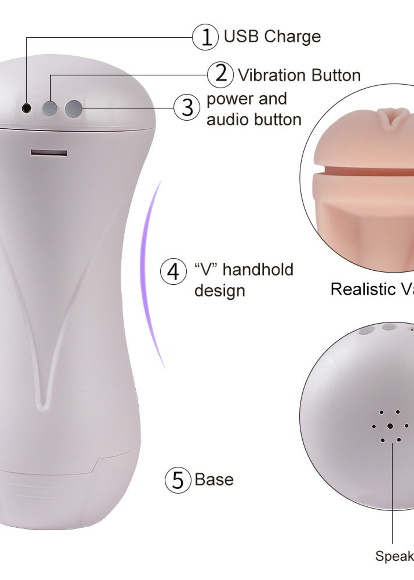 Dolls - Exclusive - Line Dolls Exclusive Line Toy - Horny Sport Cup Masturbator