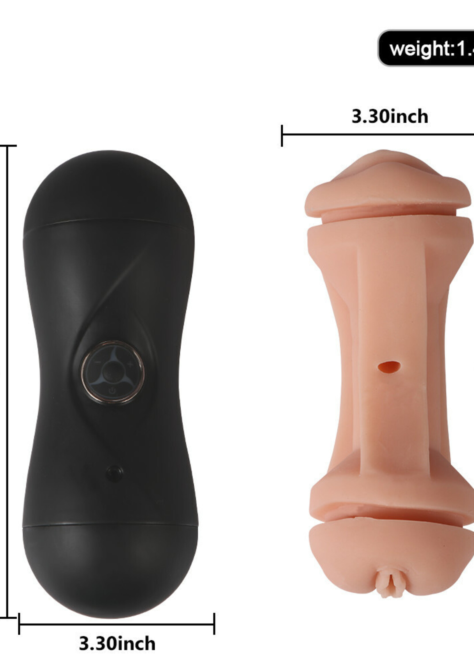 Dolls - Exclusive - Line Dolls Exclusive Line  - Zavier Double-end Vibrate Masturbator