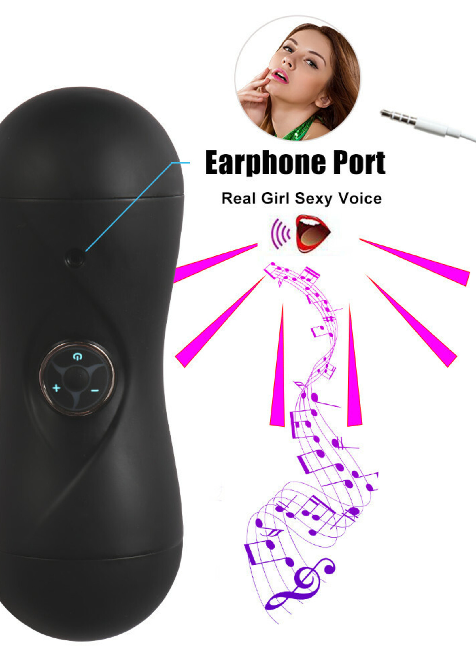 Dolls - Exclusive - Line Dolls Exclusive Line  - Zavier Double-end Vibrate Masturbator