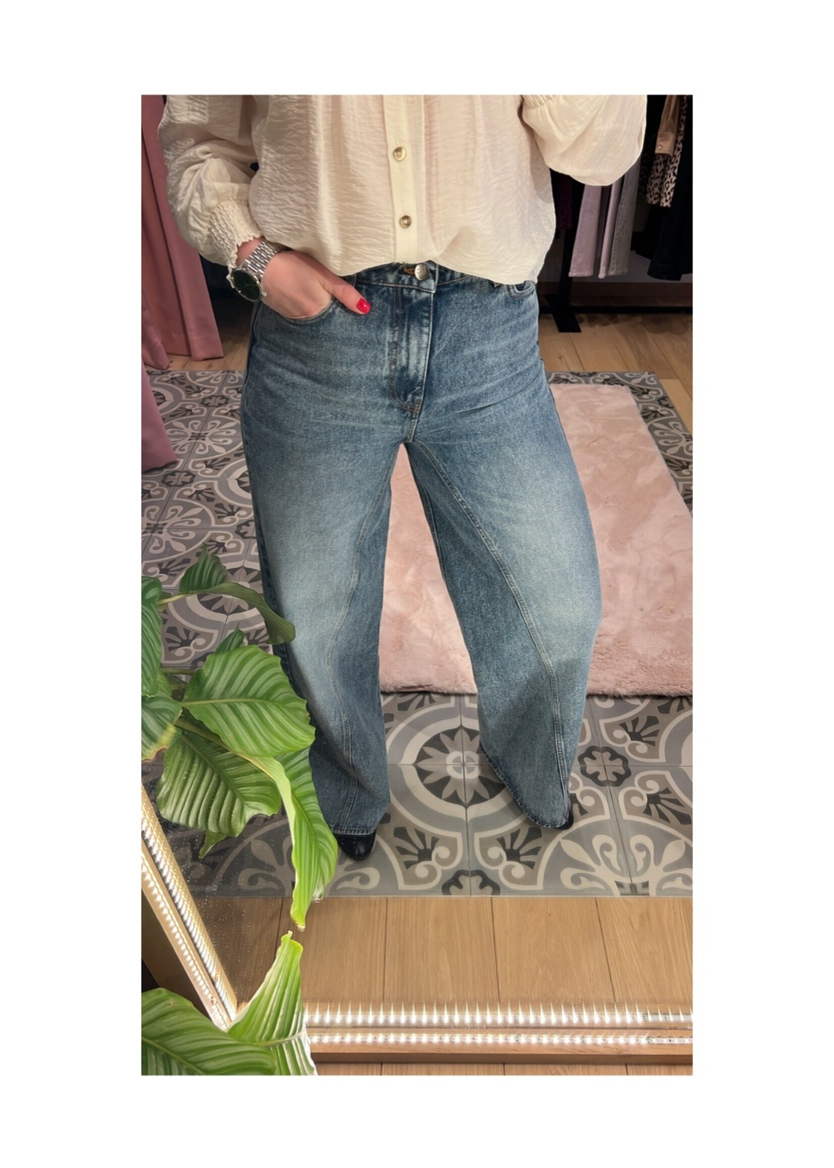 Co'Couture VikaCC Wide Seam Jeans