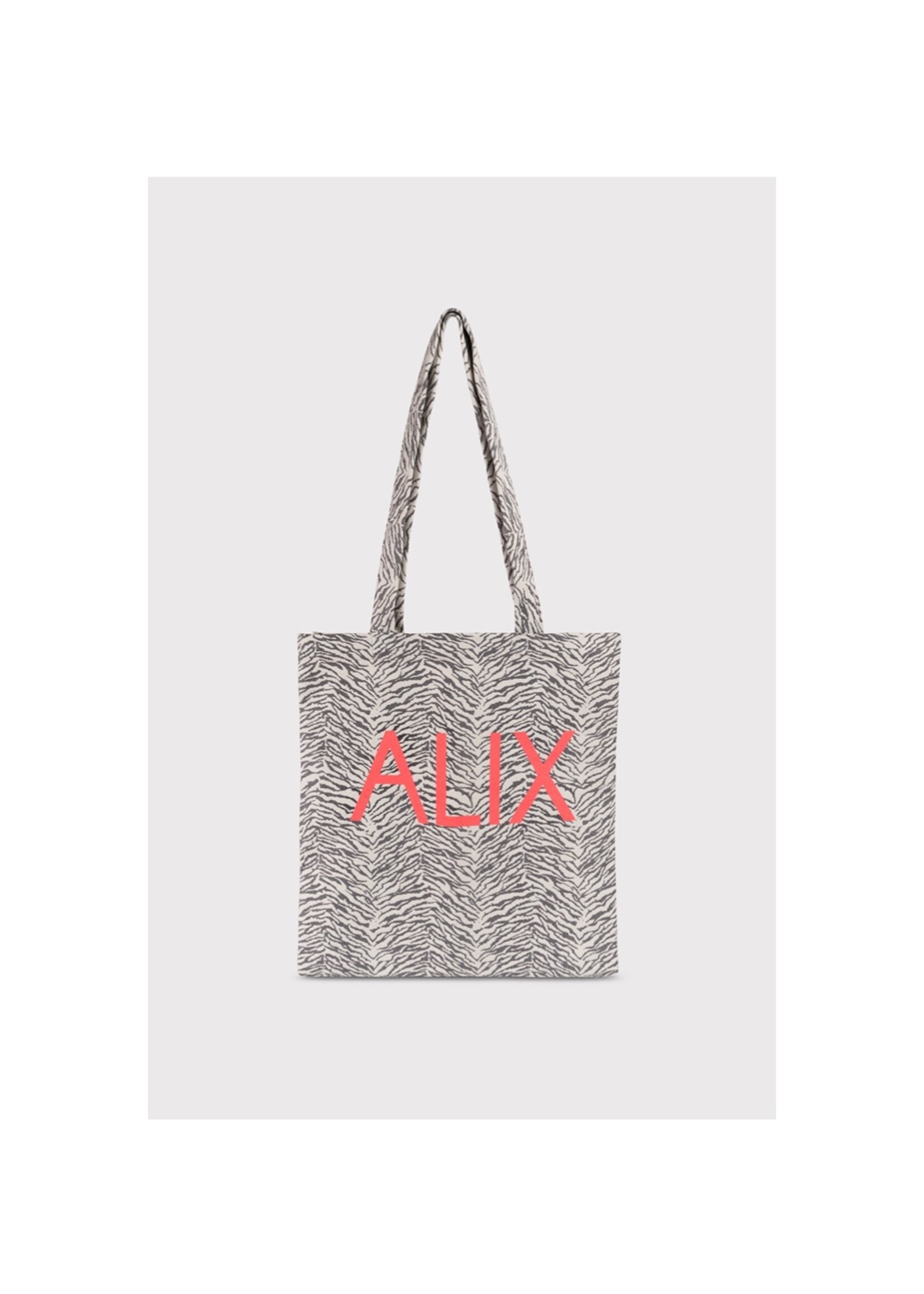Alix The Label Woven Tiger Jacquard Bag