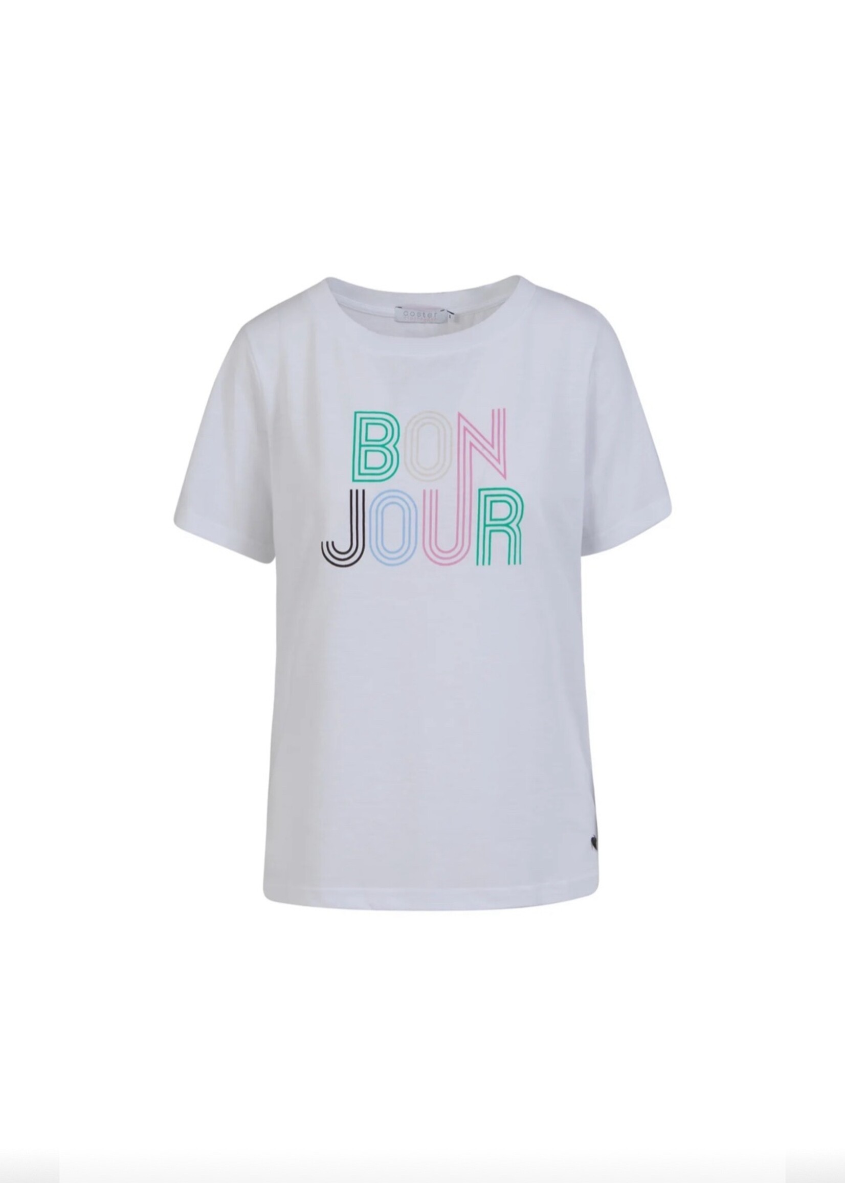 By Coster Copenhagen T-Shirt with Bonjour print