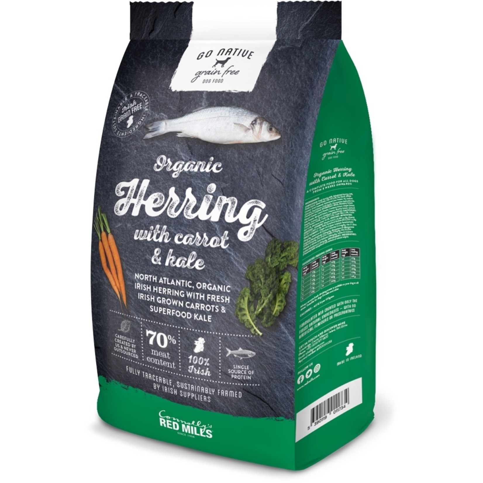 Go Native Go Native Herring with Carrot and Kale