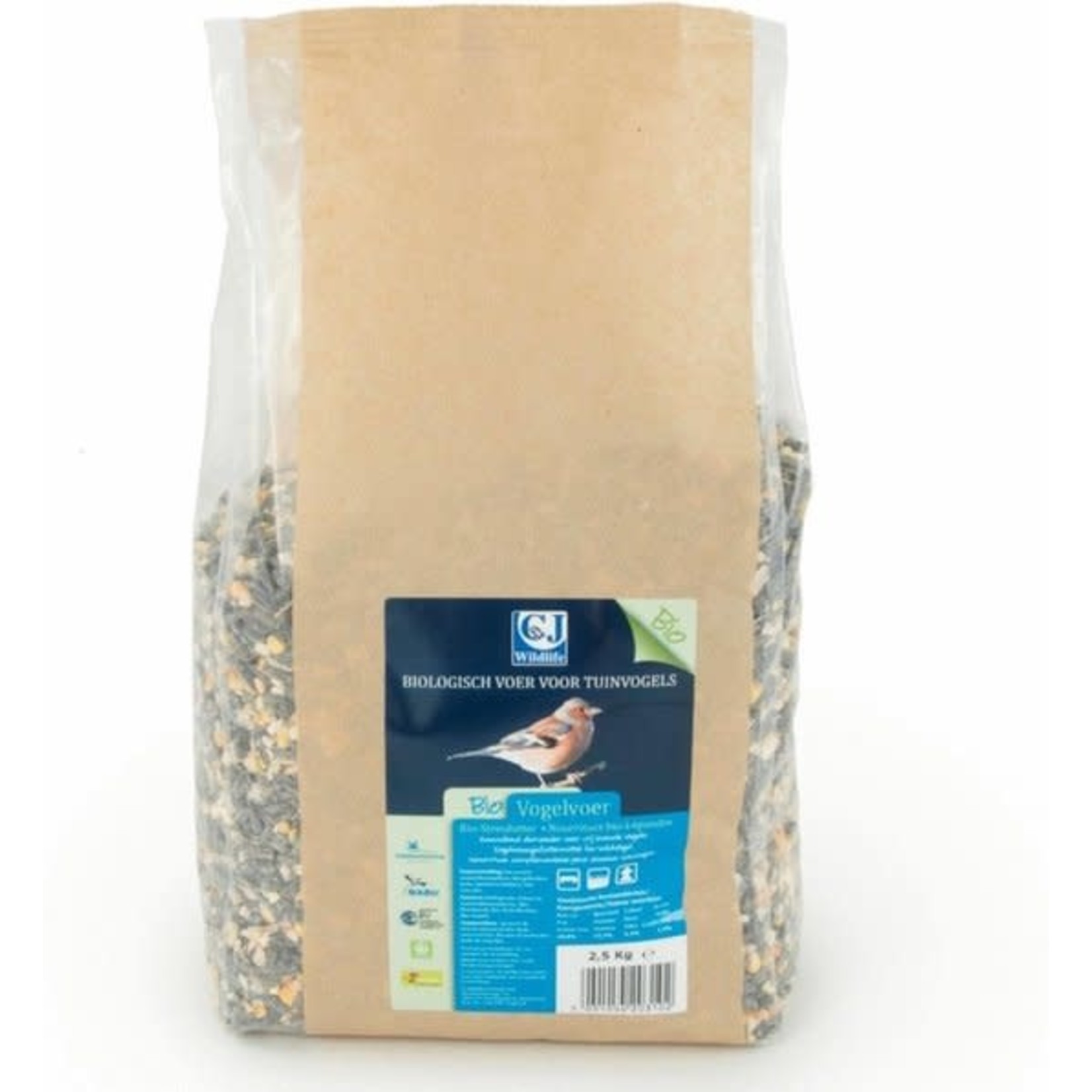 CJ Wildlife CJW Biologisch Vogelvoer 2,5 kg