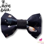LanaBandana Dogwear Bowtie To the moon and back | Black one size