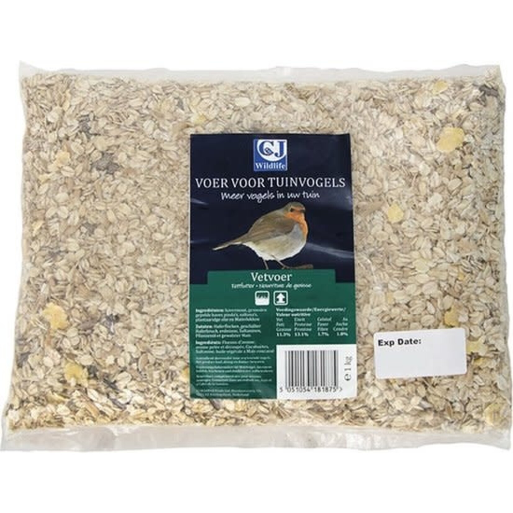 CJ Wildlife Vetvoer 1kg