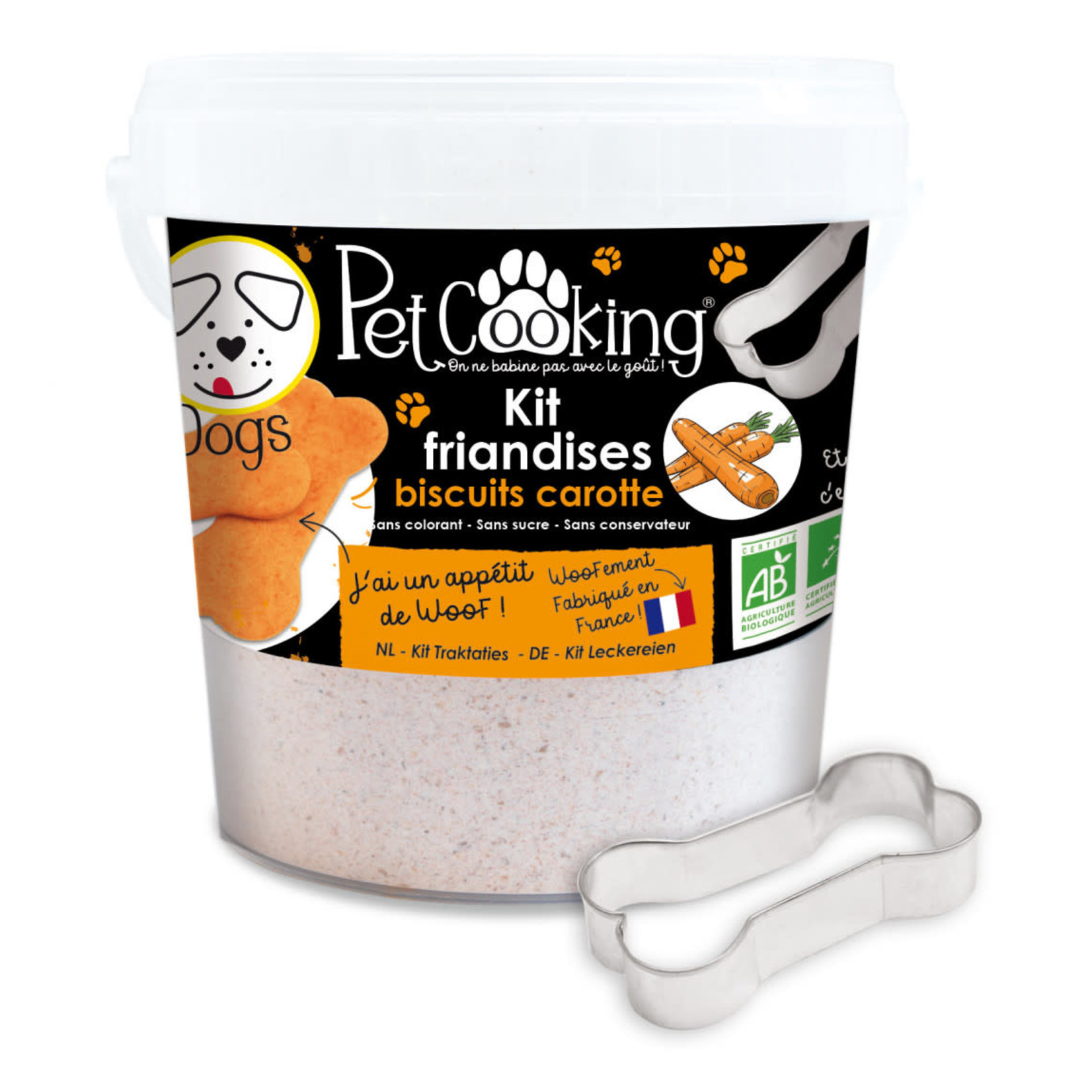 Dog & Cat Supply Dog Treat baking set - carrot cookies 400g