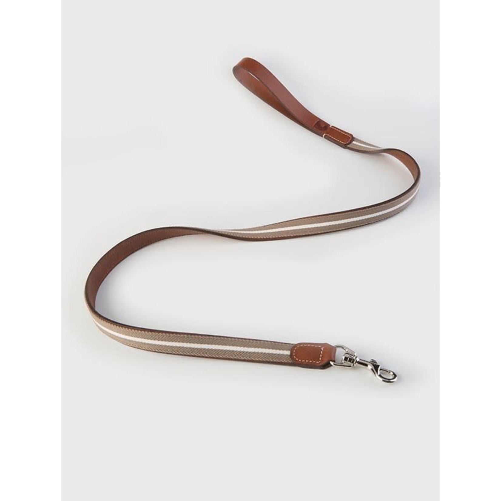 Buddys Dogwear Leash Baseball Grey