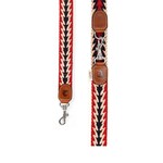Buddys Dogwear Leash Peruvian Red 2m adjustable
