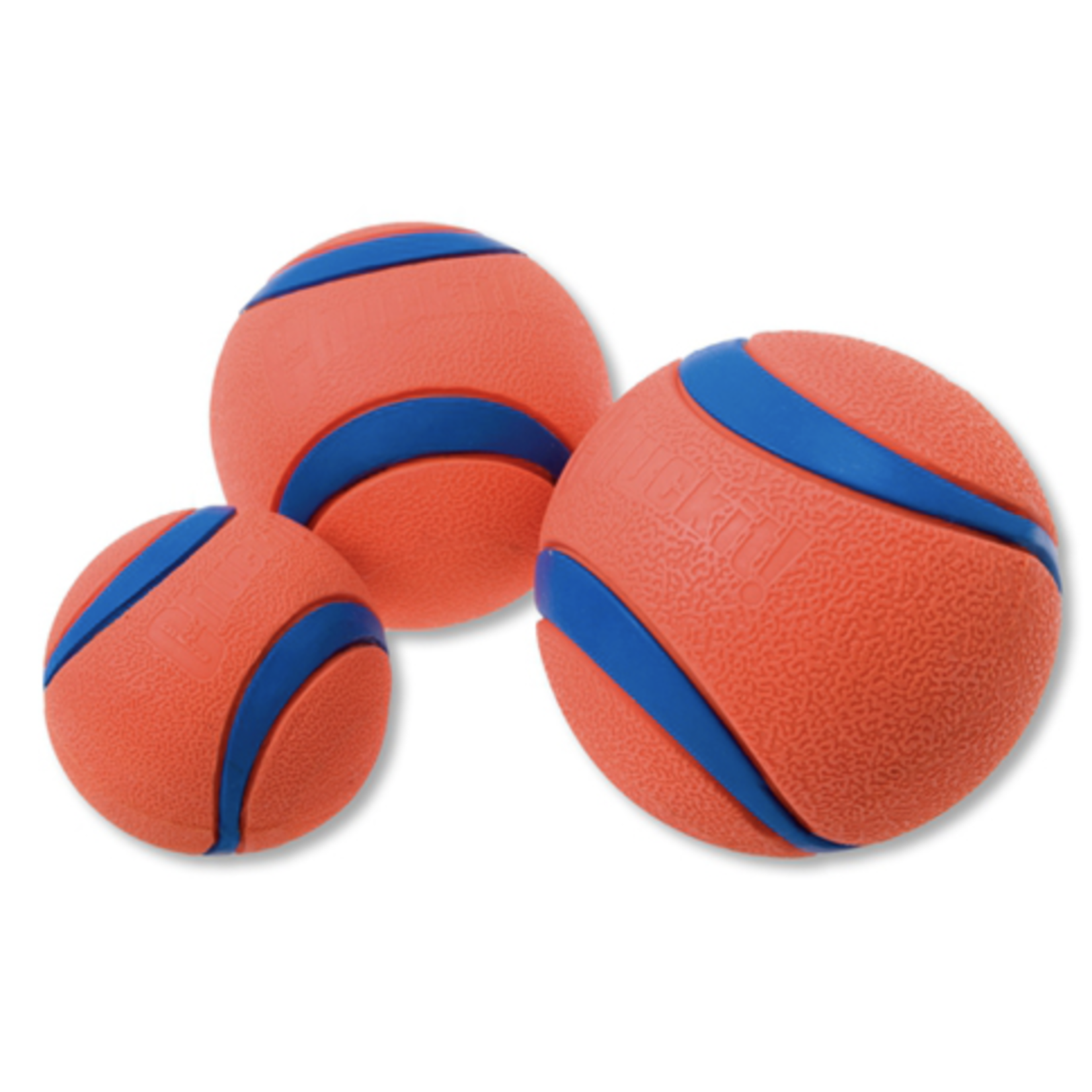ChuckIt Chuck it ultra ball oranje/blauw S