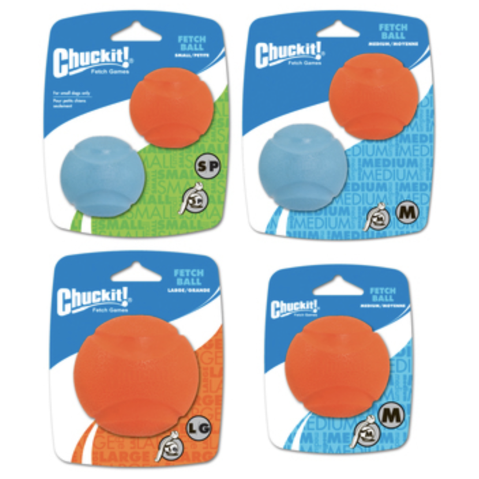 ChuckIt Fetch Ball S 5cm 2 stuks