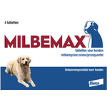 Milbemax Milbemax Hond 5  - 25kg / 4 tab.