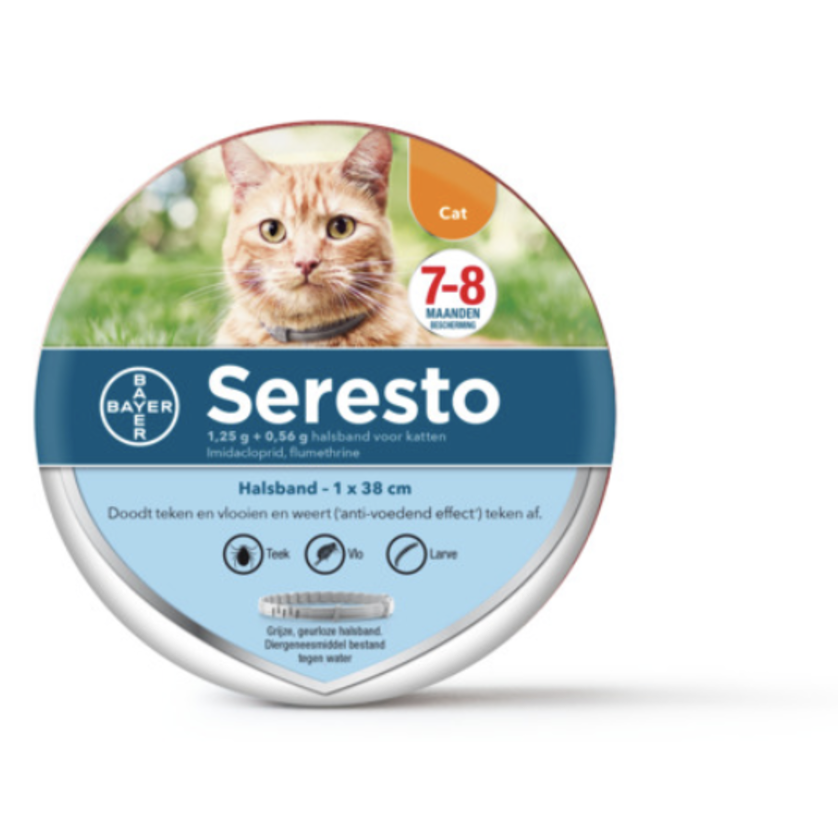 Elanco Seresto teken- / vlooienband kat 38 cm