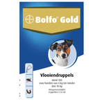 Bayer Bolfo Gold Hond 100:  4 - 10 kg / 4 pip