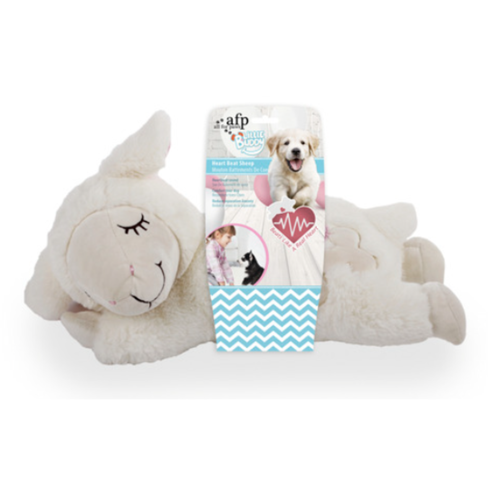 All for Paws (AFP) Little Buddy Heart Beat Sheep