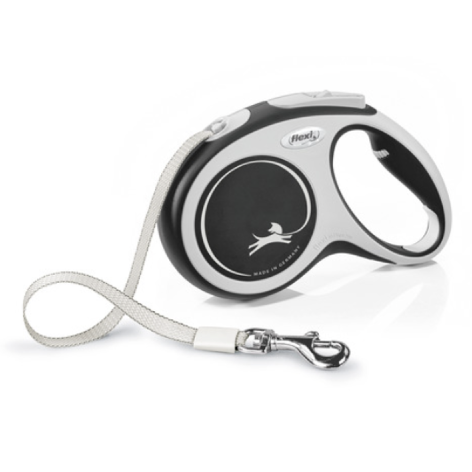 Flexi Comfort Tape L  5m Zwart/Grijs