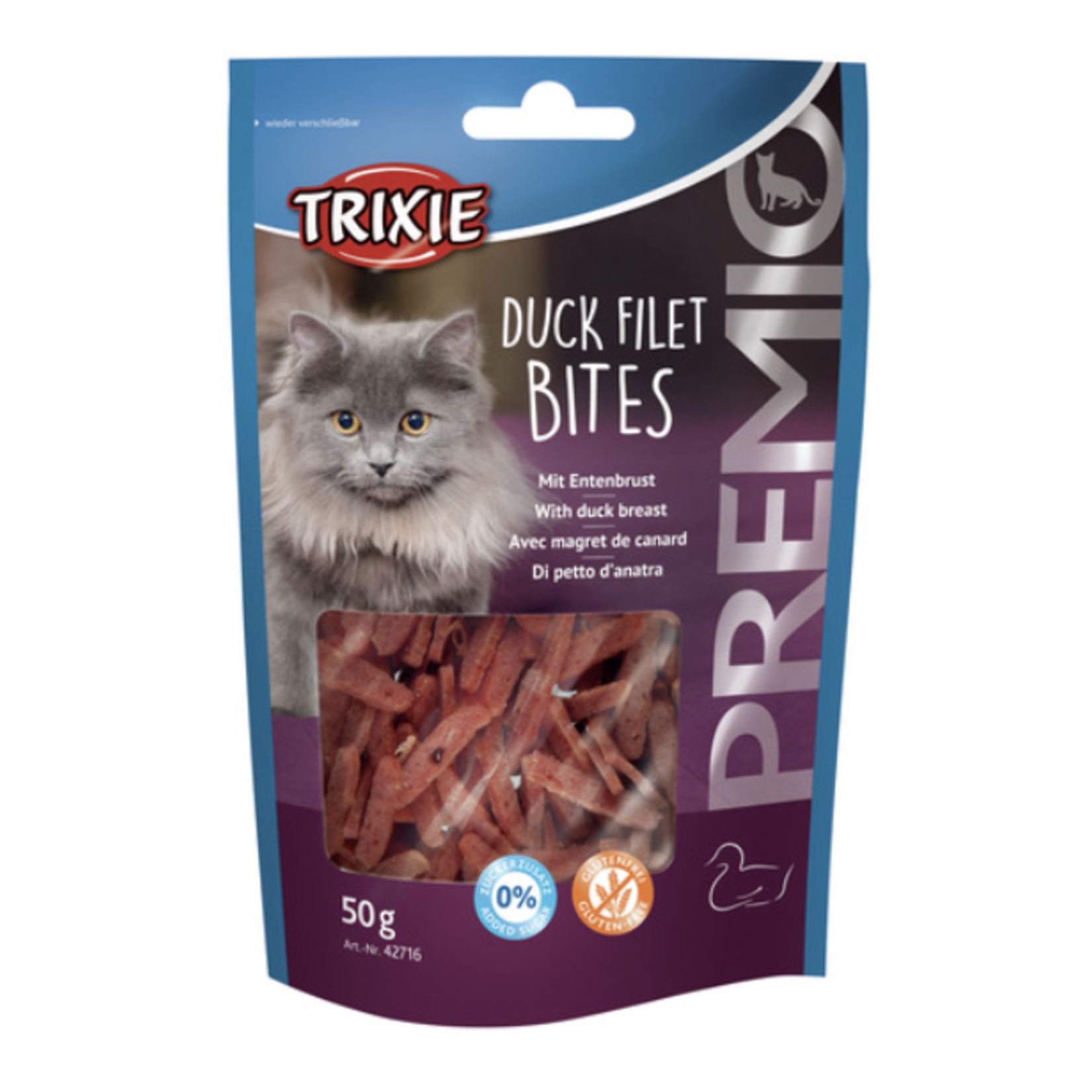 Trixie Premio Hapjes Eend 50gr