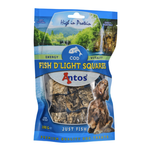 Antos Fish D'Light Squares Cod 100gr