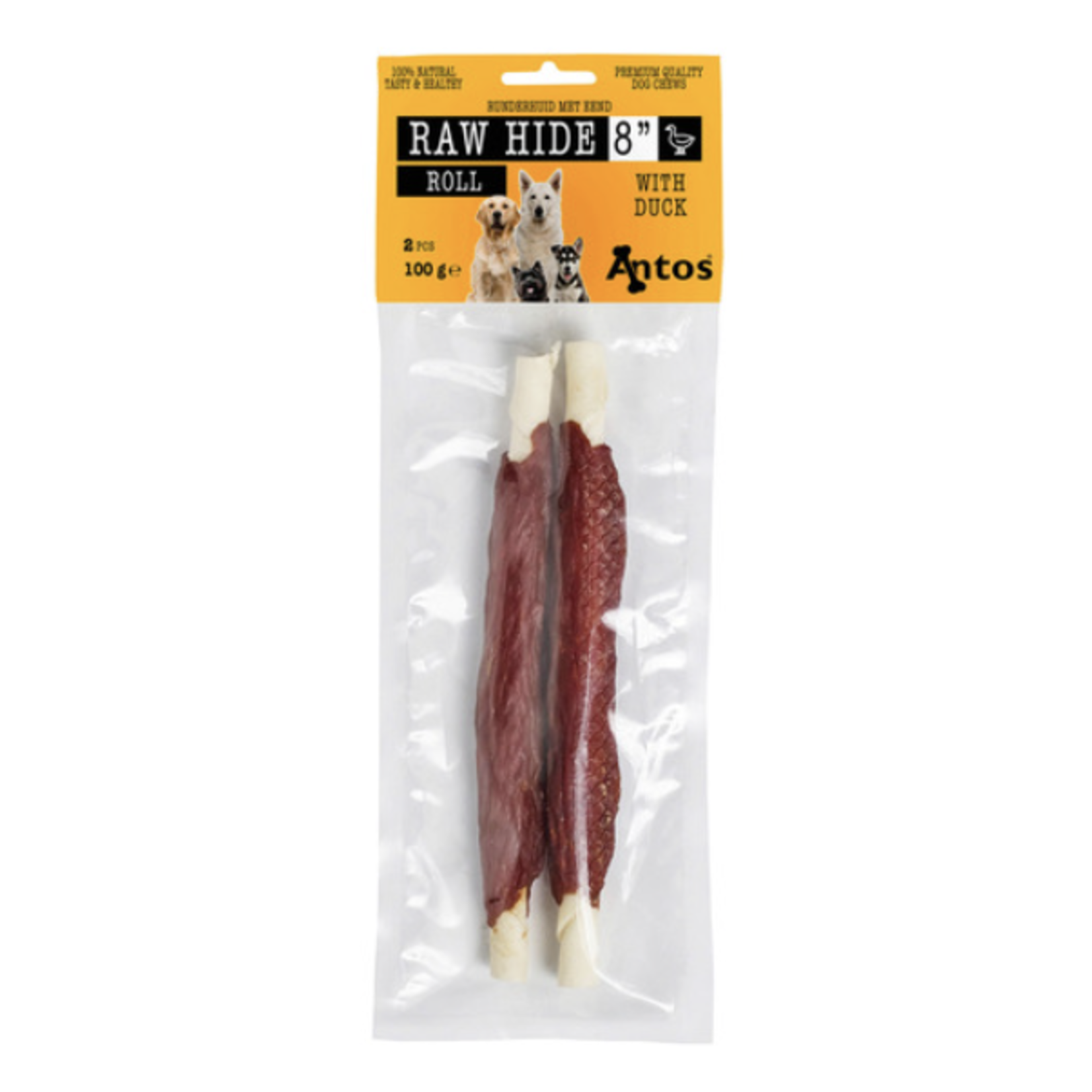 Antos Raw Hide White & Duck Roll 8” 2st