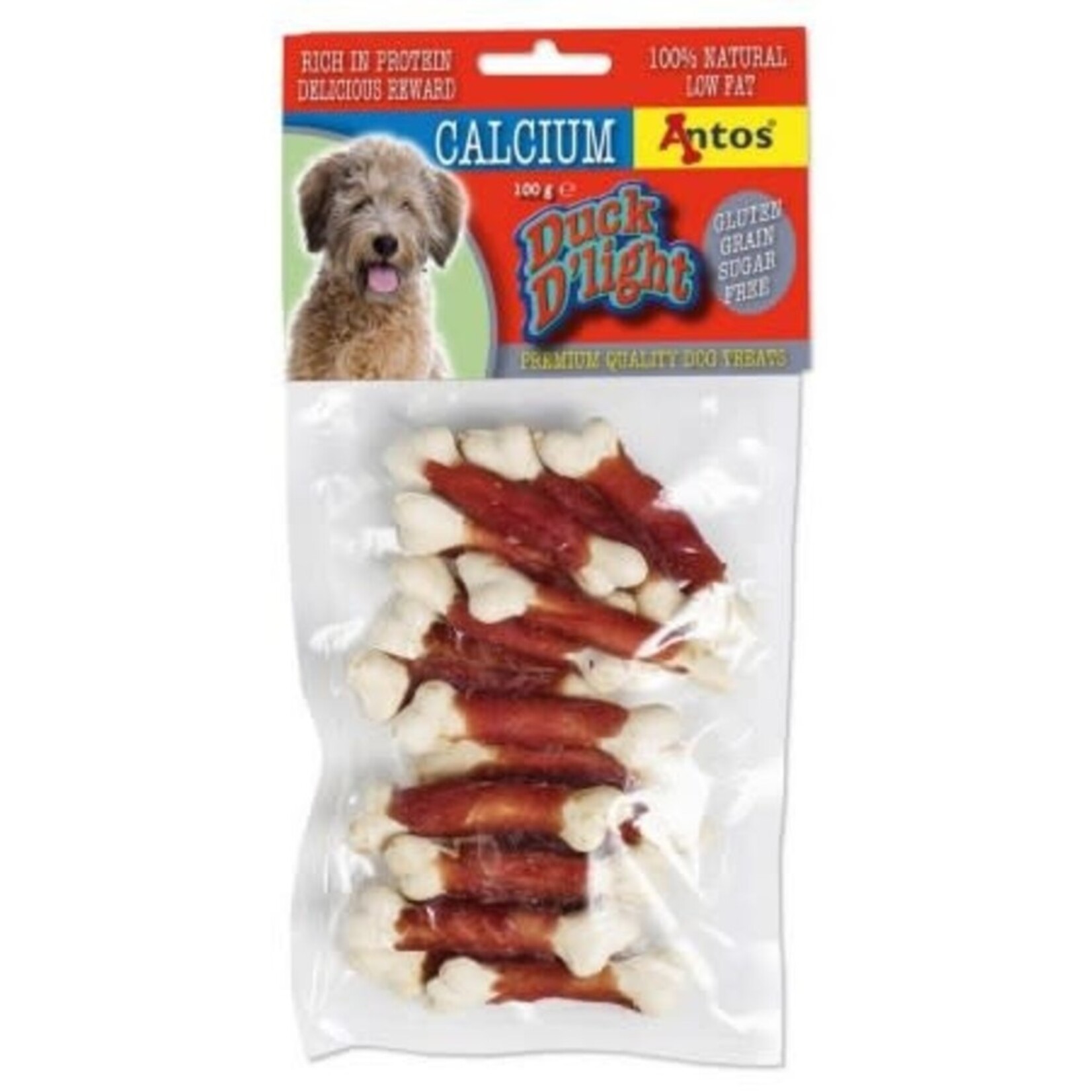 Antos Duck D'light Calciumbotje Eend 100gr