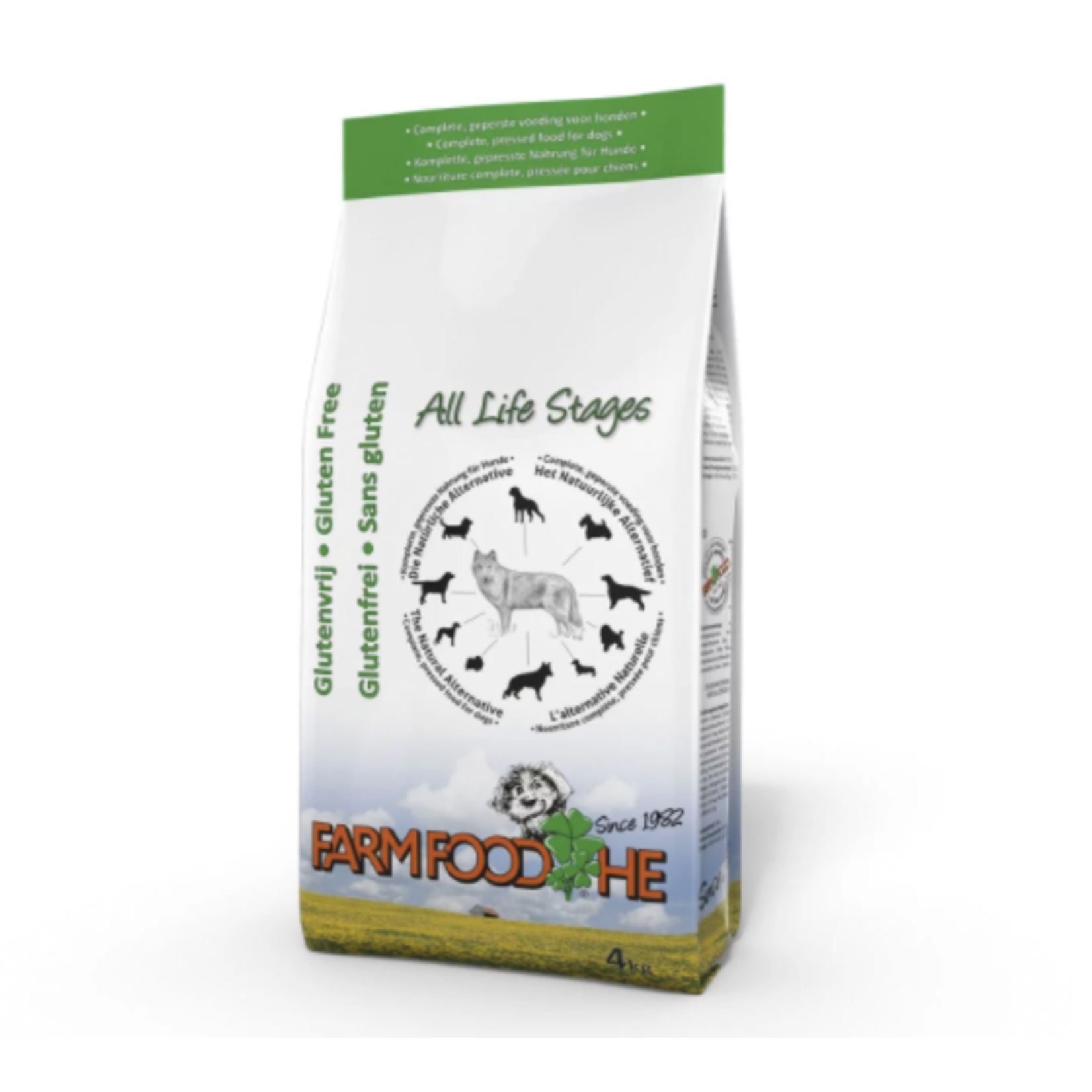 Farm Food Farm Food HE Glutenvrij 4kg