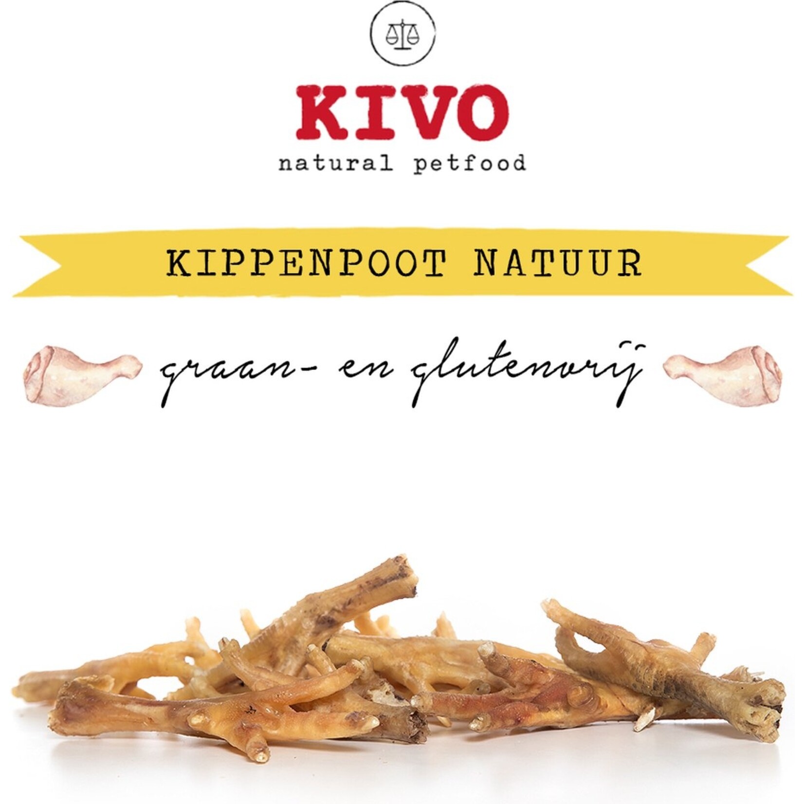 Kivo Kivo Kippenpoten 250gr