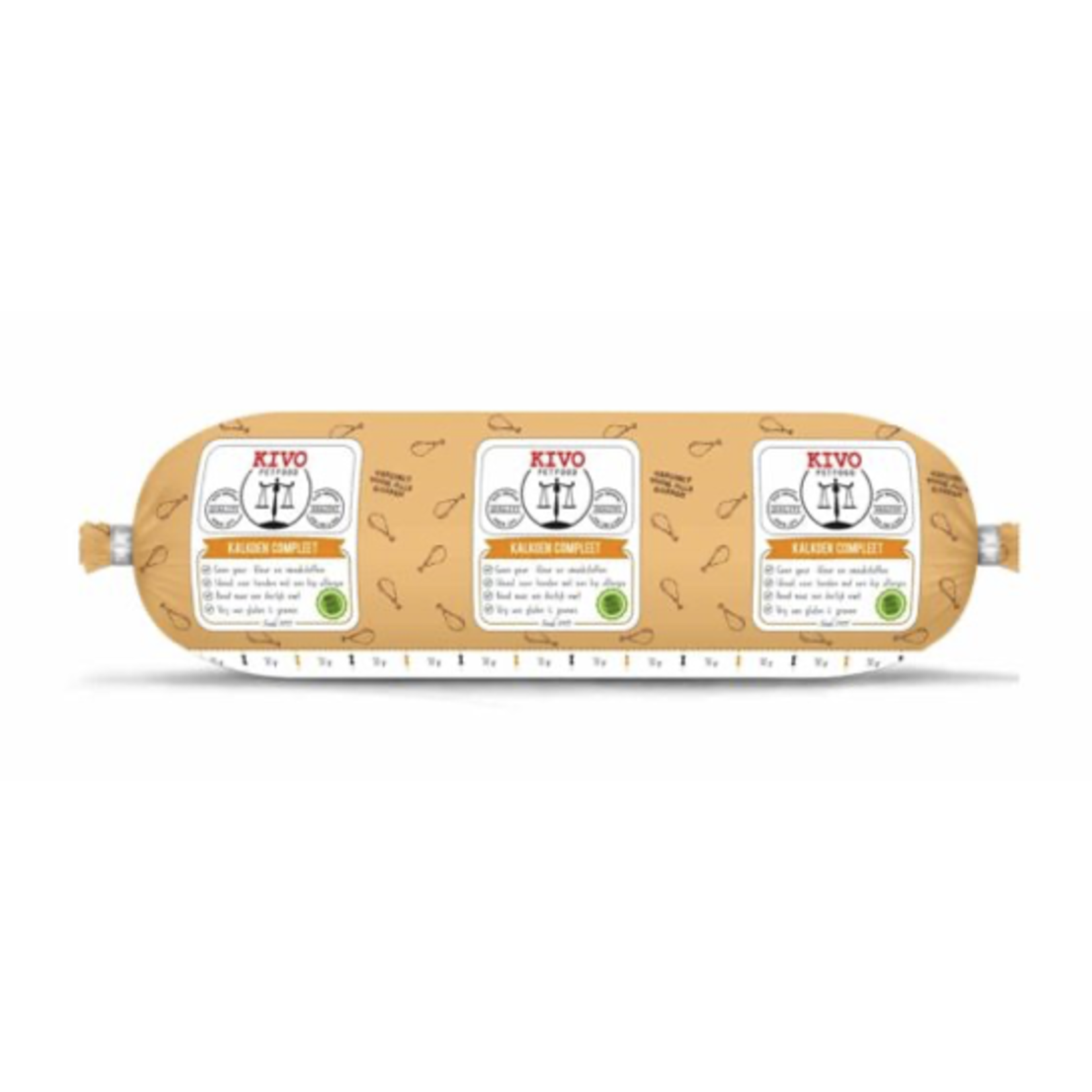 Kivo Kivo Kalkoen Compleet 500gr