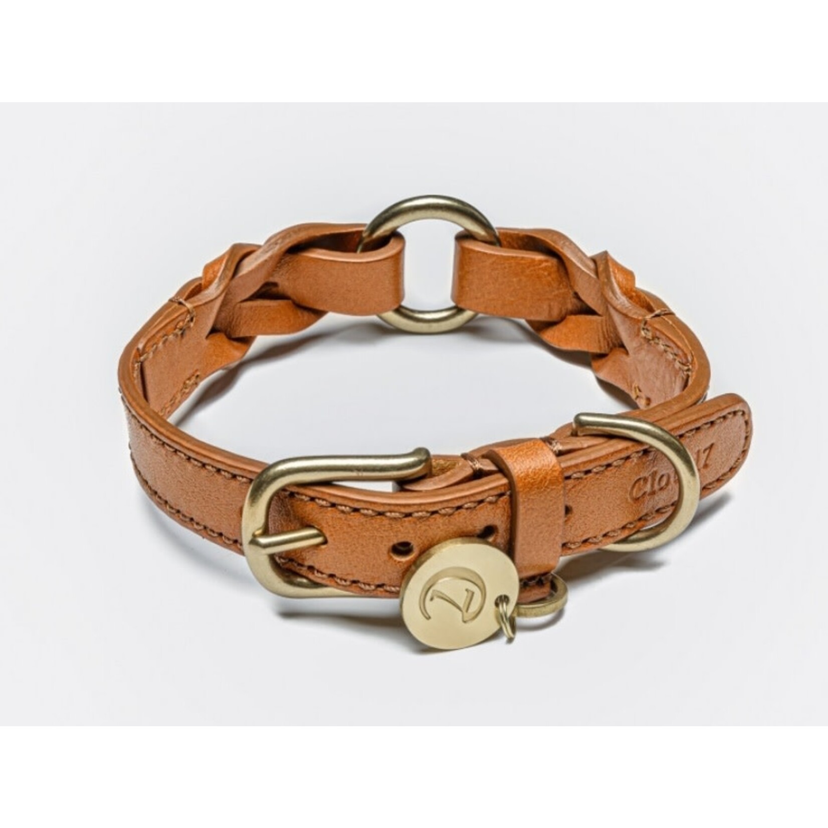 Cloud7 Dog Collar Hyde Cognac XXL