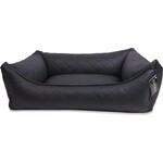 Lex & Max Basket Eco Leather Black 90x70