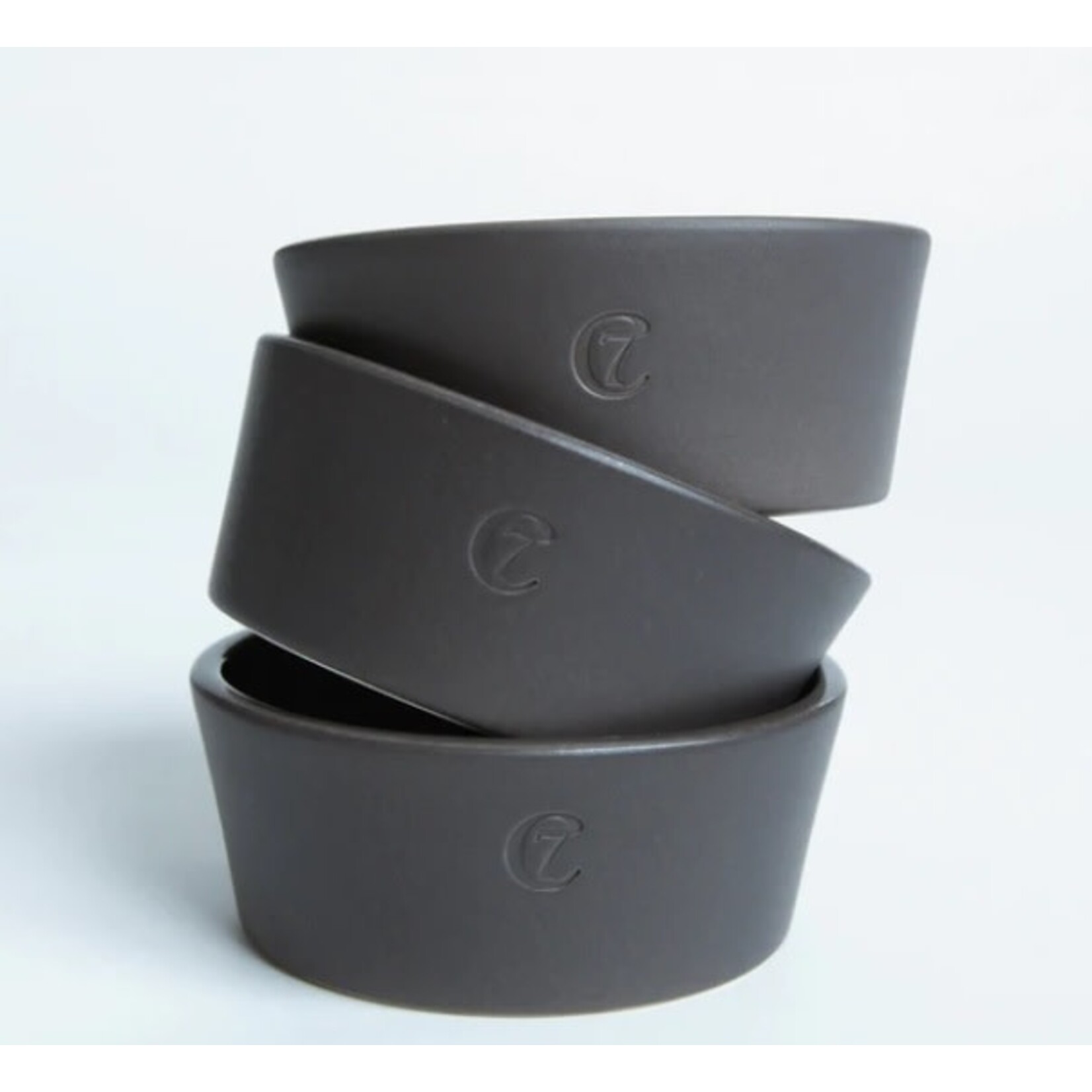 Cloud7 Dog Bowl Oliver Graphite
