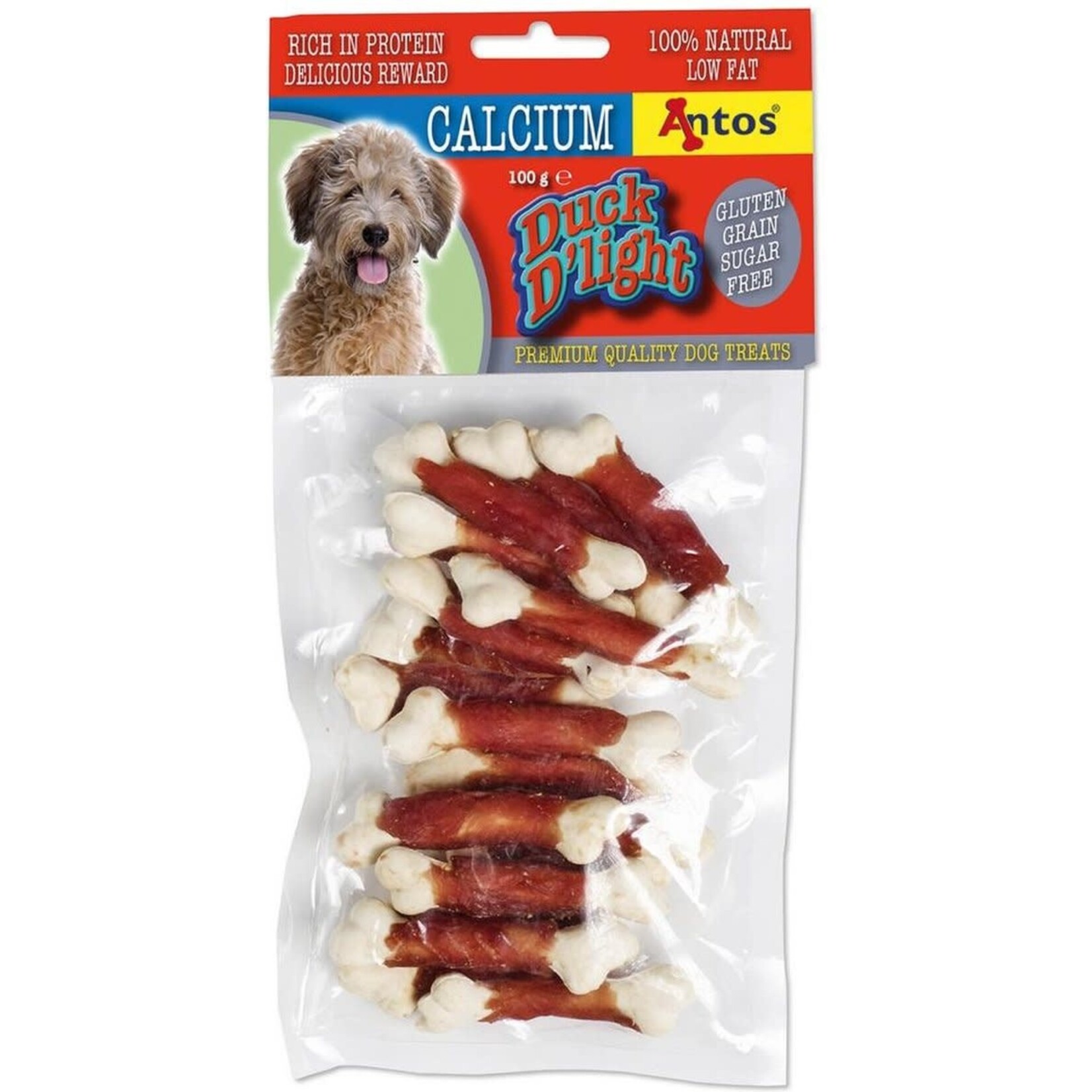 Antos Duck D'light Calciumbotje Eend 100gr