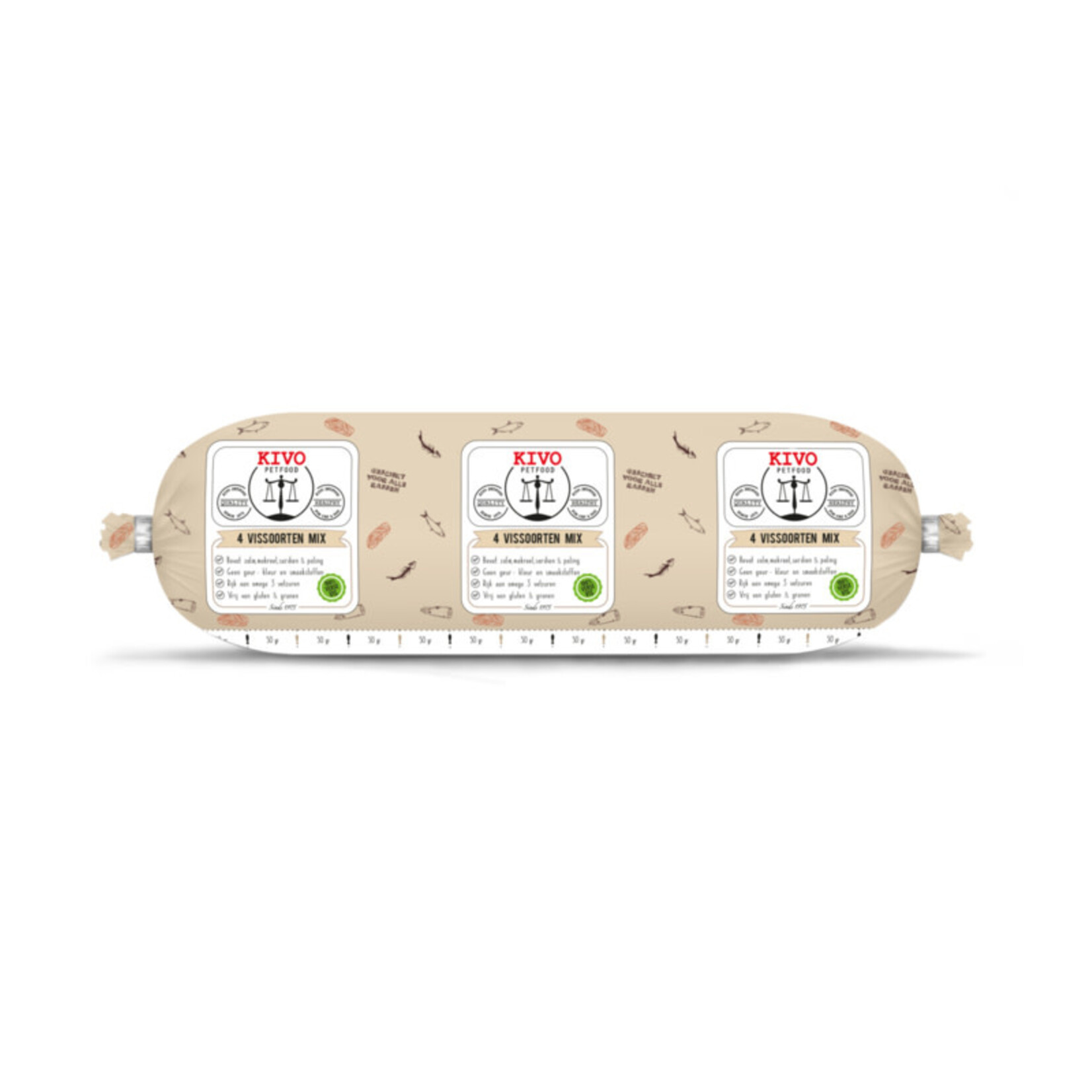 Kivo Kivo 4 Vissoorten Compleet 500gr