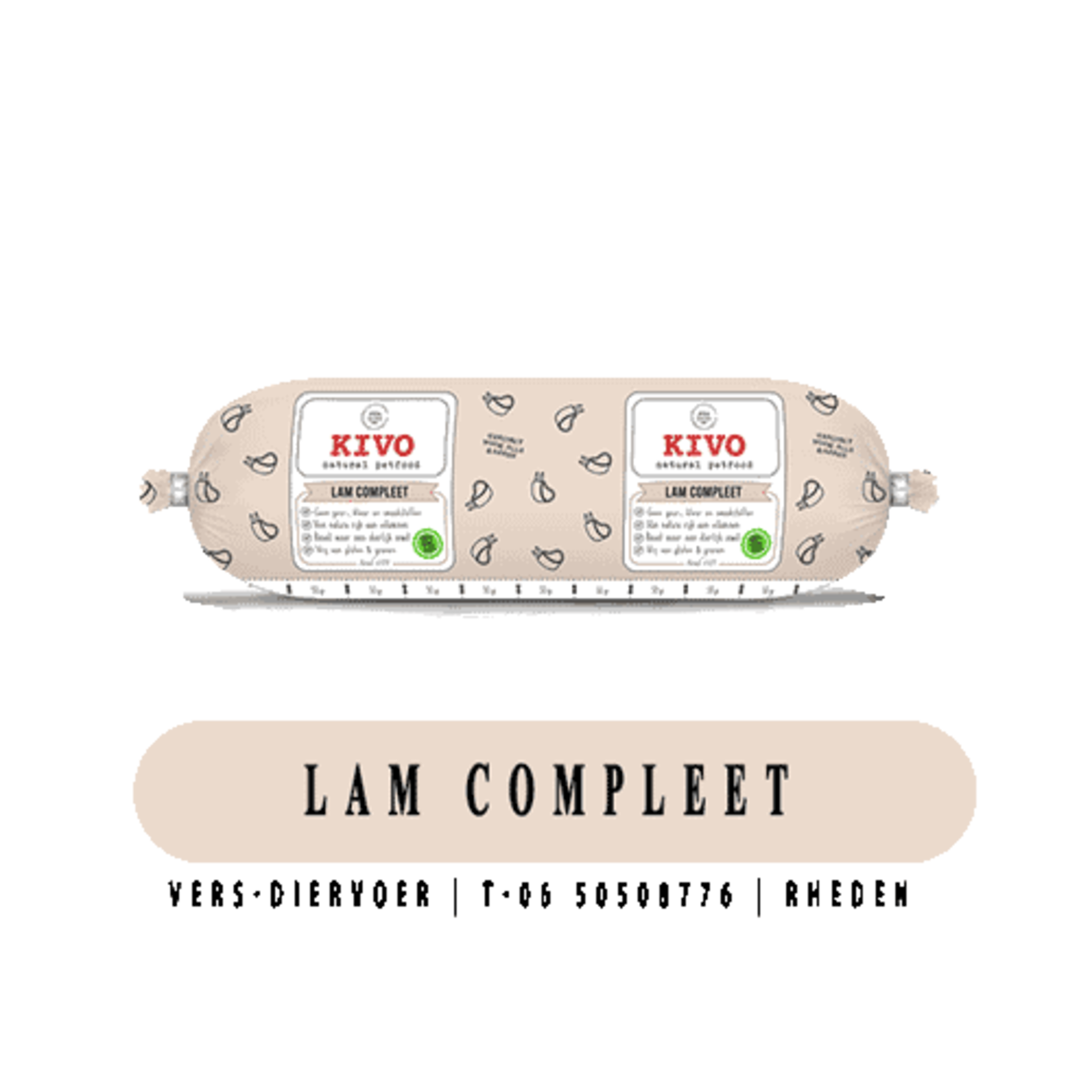 Kivo Kivo Lam Compleet 500gr