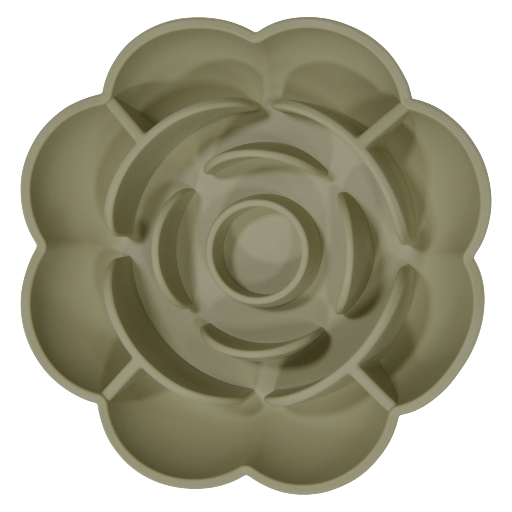 Jack & Vanilla JV Roos Slow Feeder Hondenkom met Zuignap Groen Ø18,5×4 cm