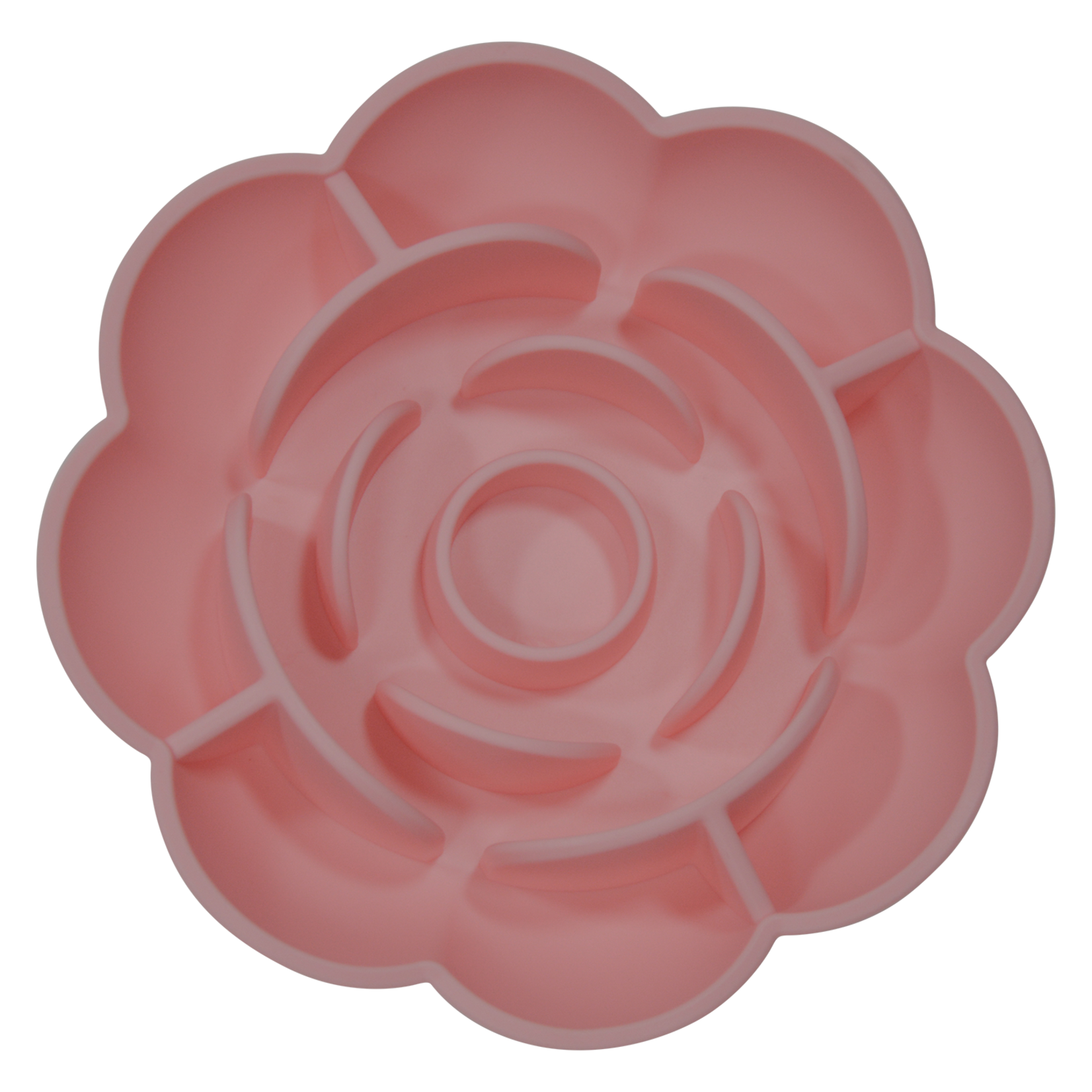 Jack & Vanilla JV Roos Slow Feeder Hondenkom met Zuignap Roze Ø18,5×4 cm