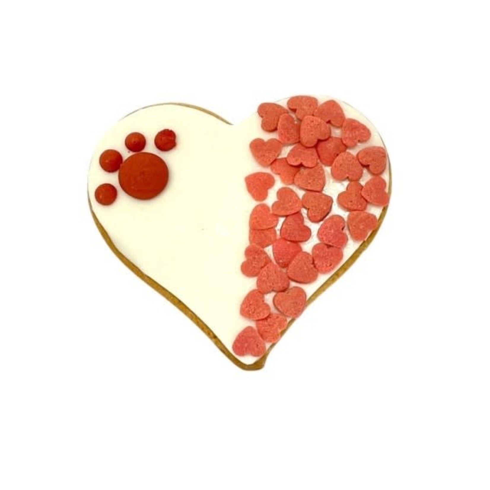 Dolci Impronte Biscuit White Heart With Little Hearts 52gr