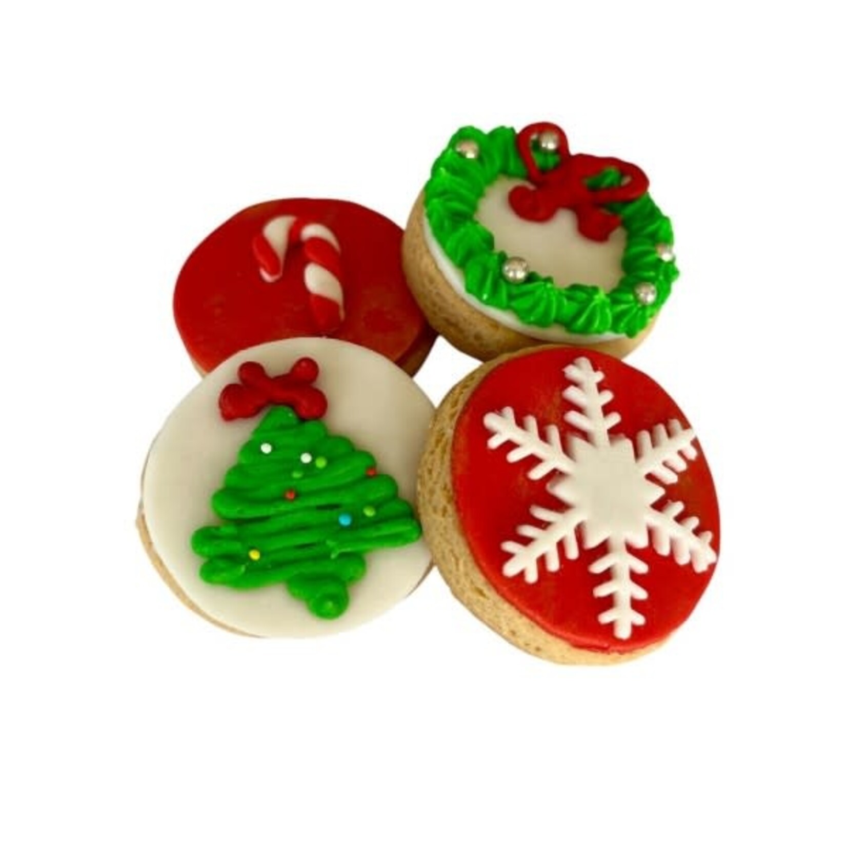 Dolci Impronte Tray Cupcakes Christmas Themed