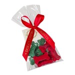 Dolci Impronte Bag Biscuits Mignon Bones Red & Green 100gr