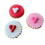 Dolci Impronte Tray Cupcakes With Heart