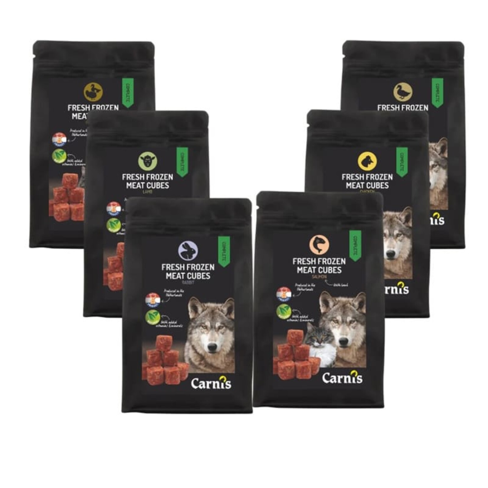 Carnis Carnis Cubes Poultry 500gr