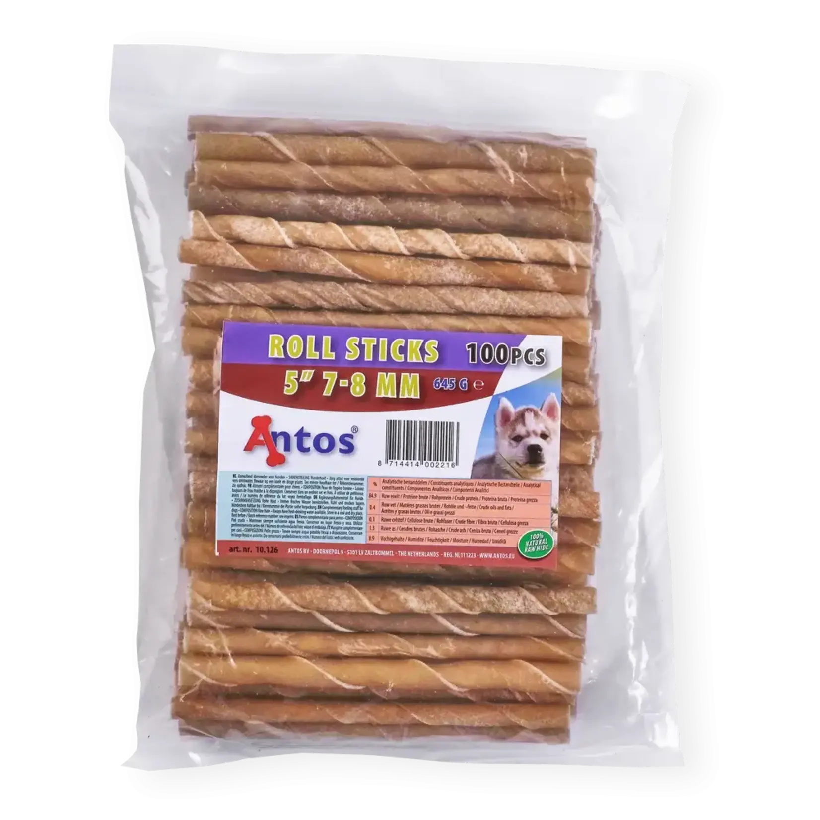 Antos Roll Sticks 13cm 100st 5”
